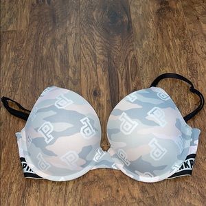pink push up bra